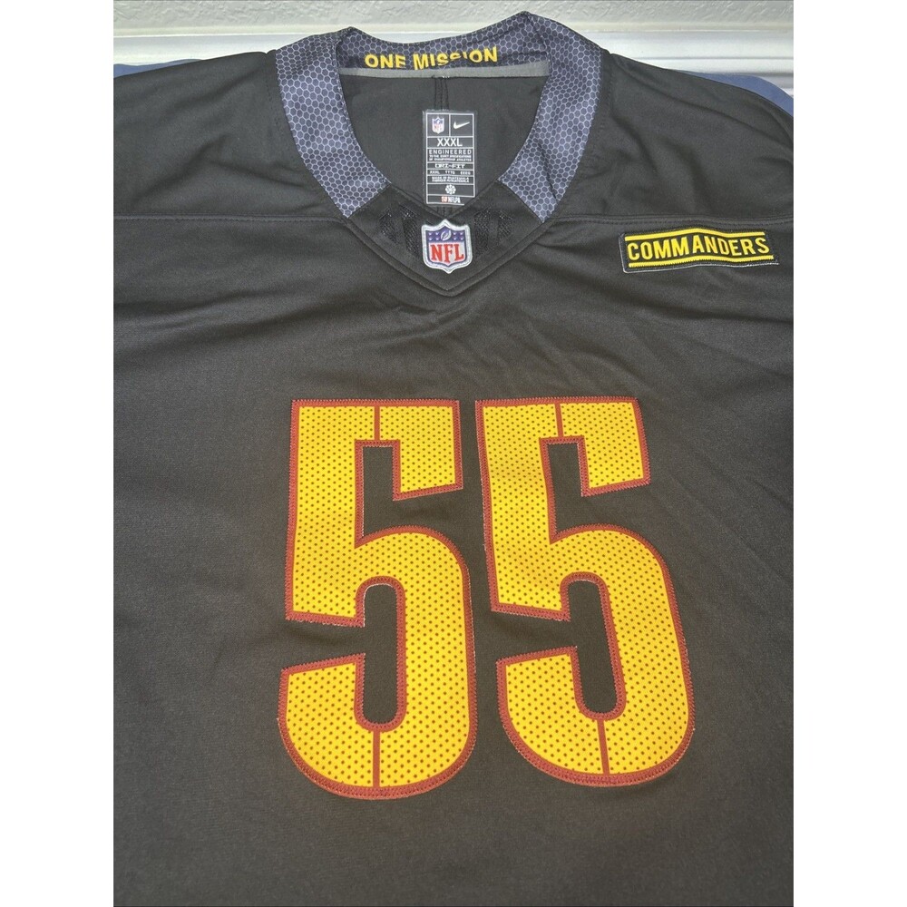 Nike Vapor Limited Washington Commanders  NFL Jersey XXXL #55